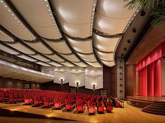 鋁單板室內(nèi)墻頂造型