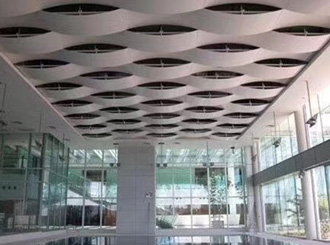 鋁單板室內(nèi)墻頂造型