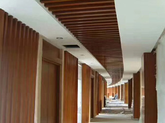 鋁單板室內(nèi)墻頂造型