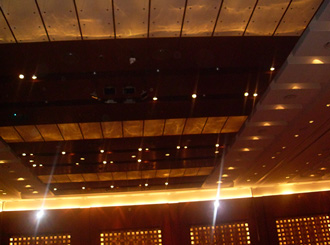 鋁單板室內(nèi)墻頂造型