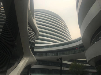 鋁單板雙曲外墻面