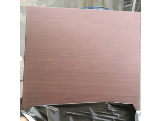 仿銅拉絲鋁單板