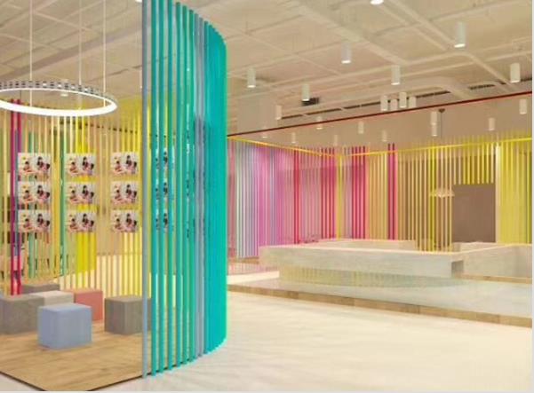 型材鋁方管屏風